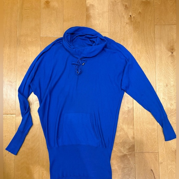 Reiss silk blend sweater top long sleeves blue size M/L - Picture 1 of 6